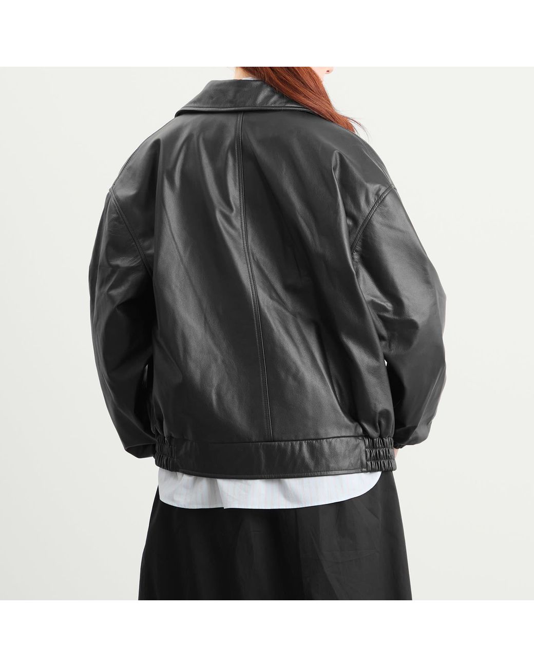 Kijun Black Leather Jacket