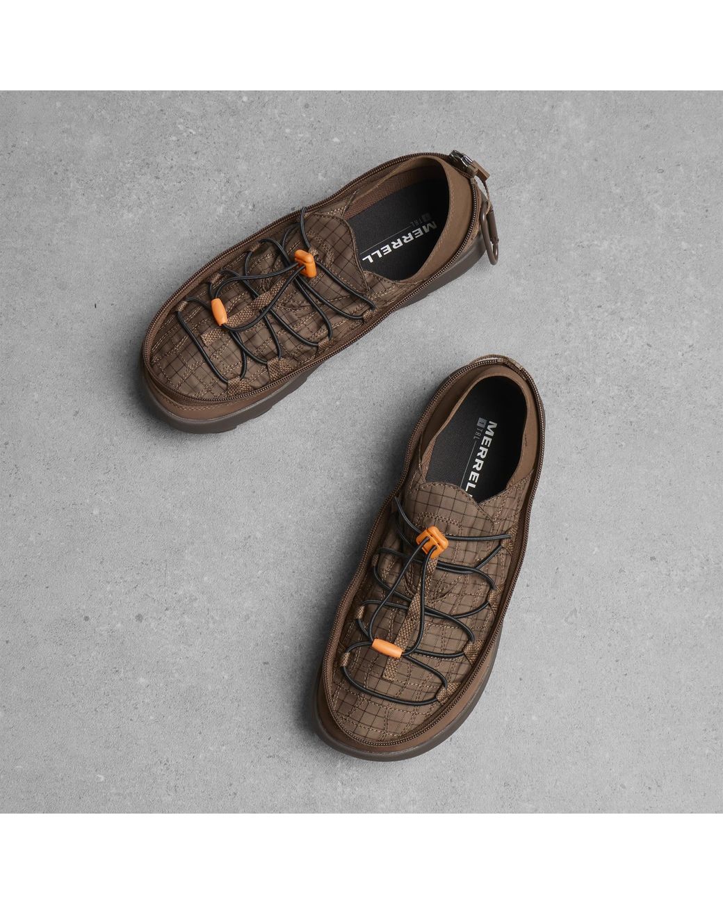 Merrell Brown Hut Moc 2 Packable Sneakers for men