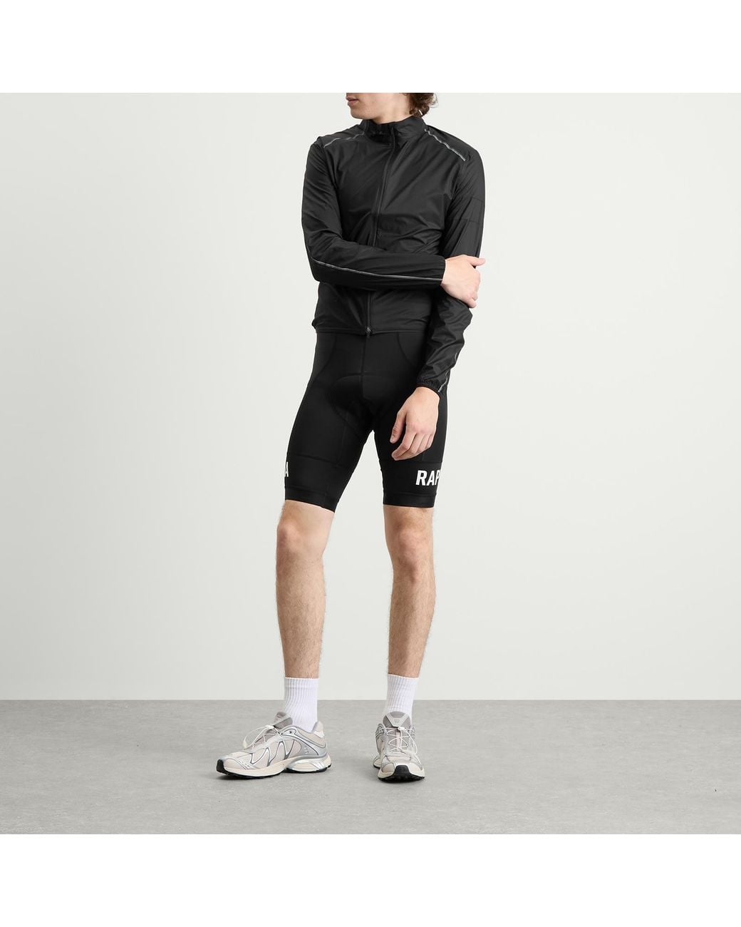 Rapha Black Brevet Element Wind Jacket for men