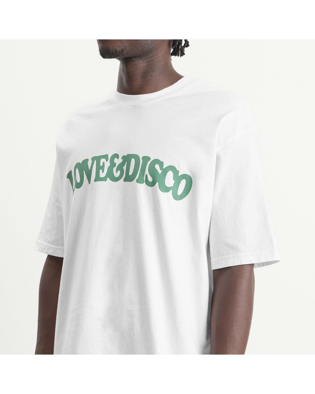 ACMH by Magic Castles White X Love International Disco T-Shirt for men