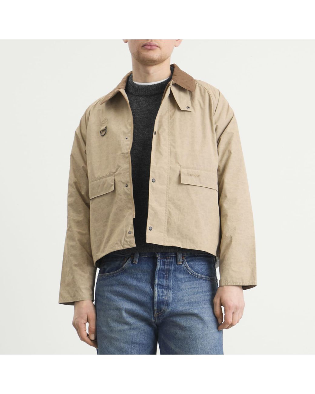 Barbour Natural Ripstop Spey Showerproof Jacket for men