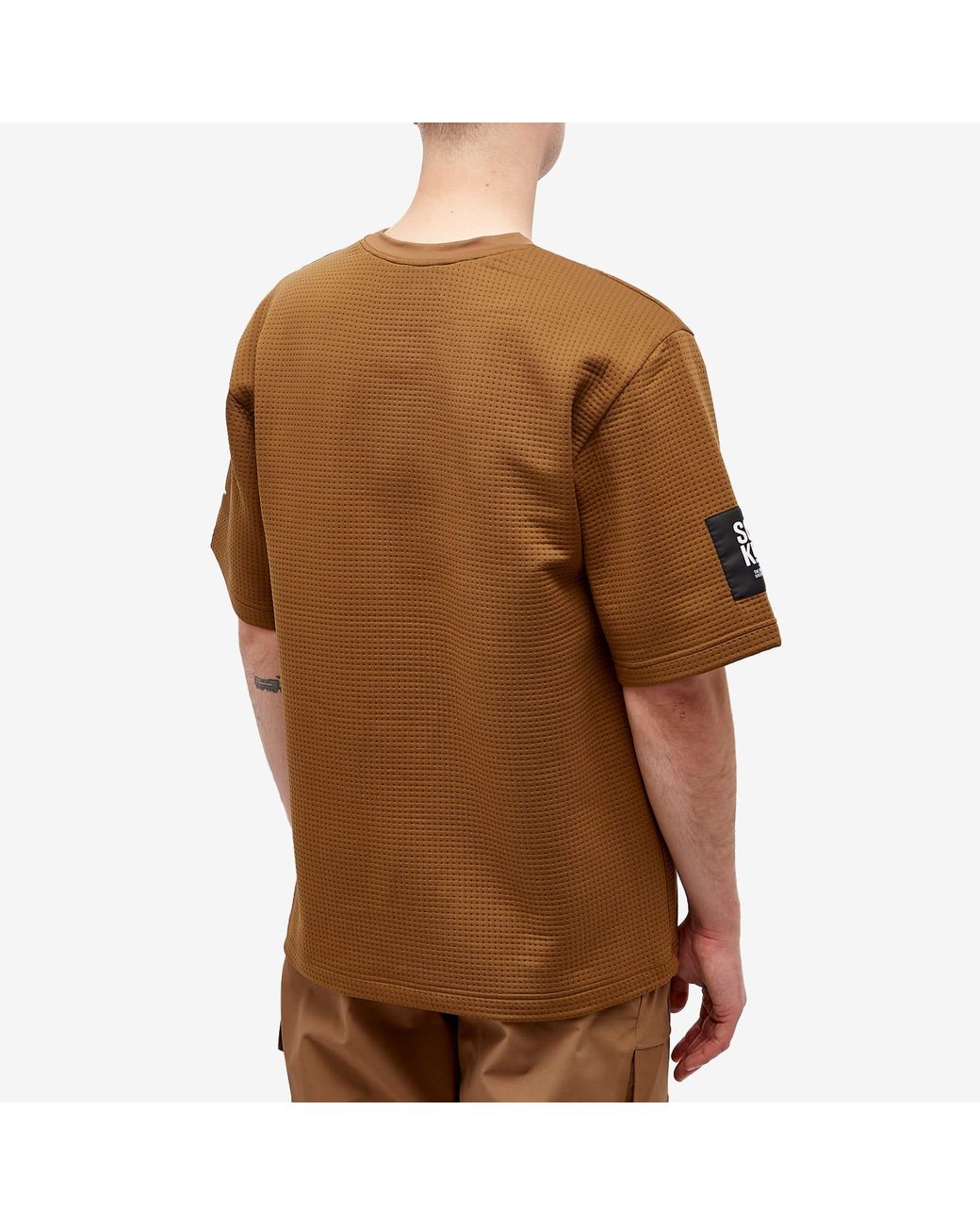 The North Face X Undercover Soukuu Dot Knit T-Shirt Sepia in