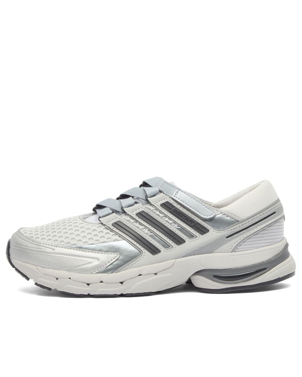 Adidas White Adistar Control 5 Mary Jane Sneakers