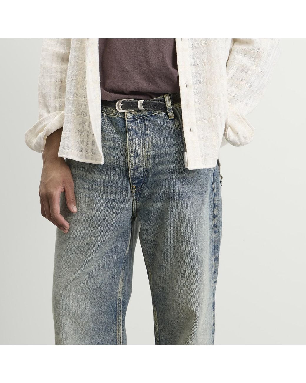 Won Hundred Blue Steve Jeans for men