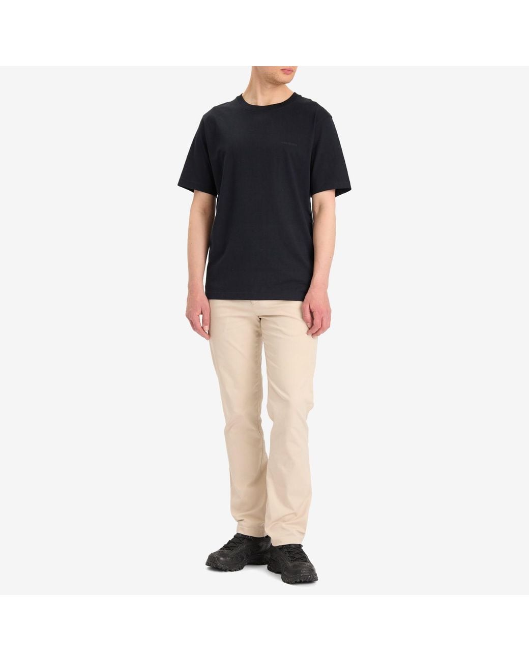 Norse Projects Natural Standard Slim Chino Trousers for men