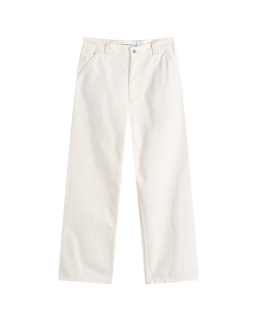 POLAR SKATE White Big Boy Work Pants for men