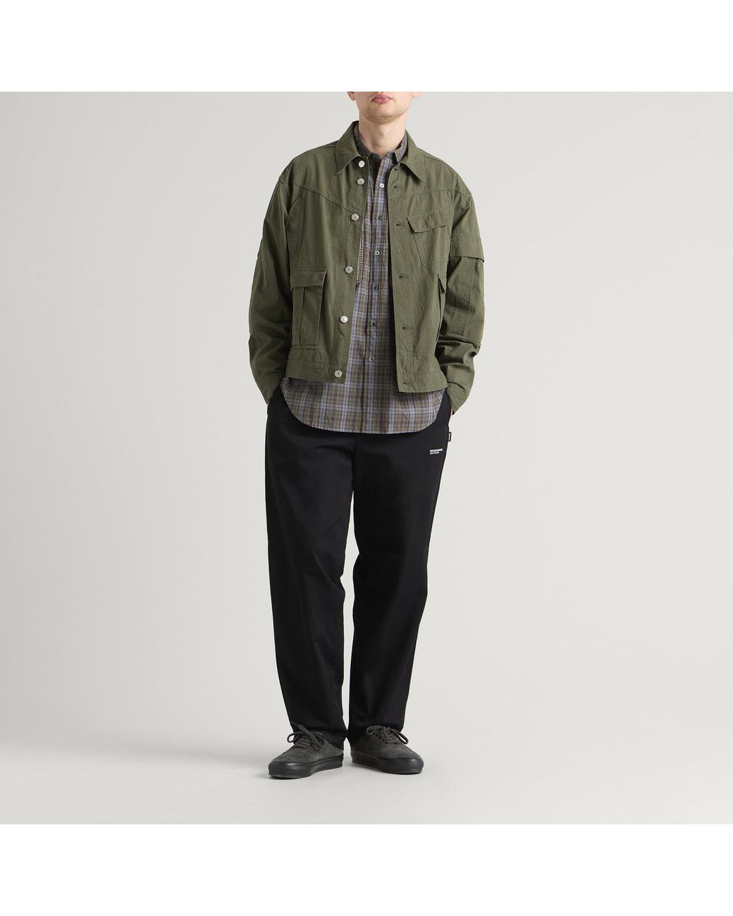 Neighborhood Black Easy Pants for men