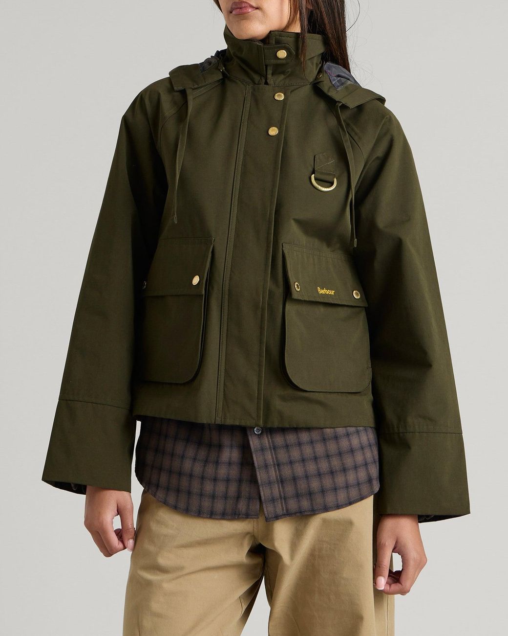Barbour Green Terrington Showerproof Jacket