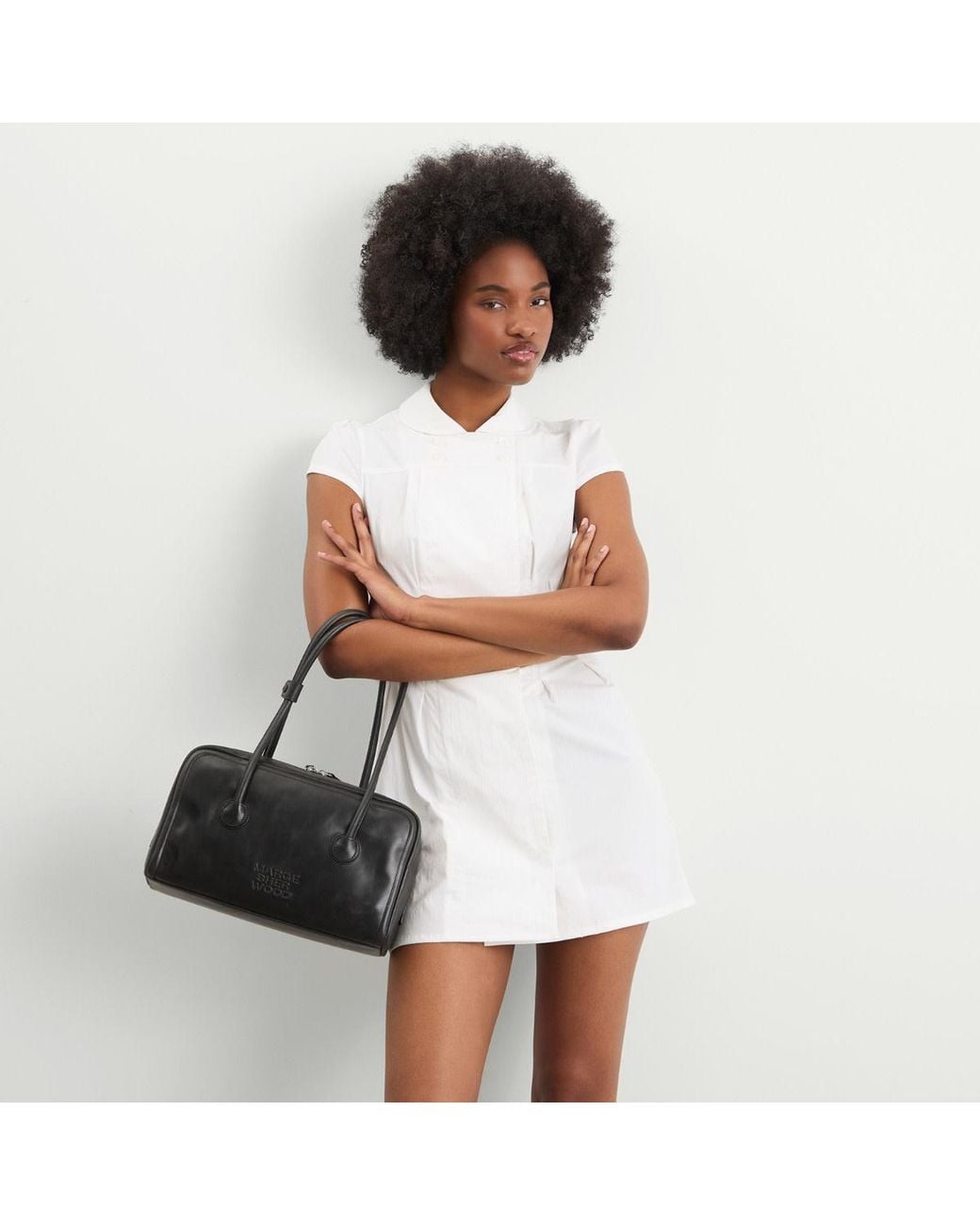 Peachy Den White Missy Dress