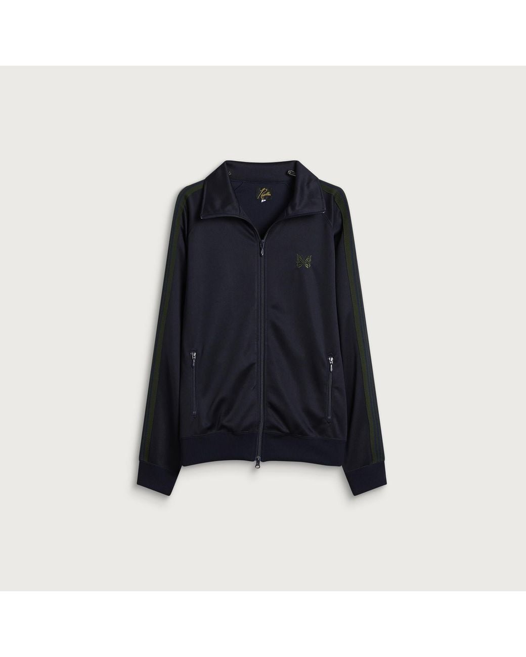 Needles Blue Poly Smooth Track Jacket for men