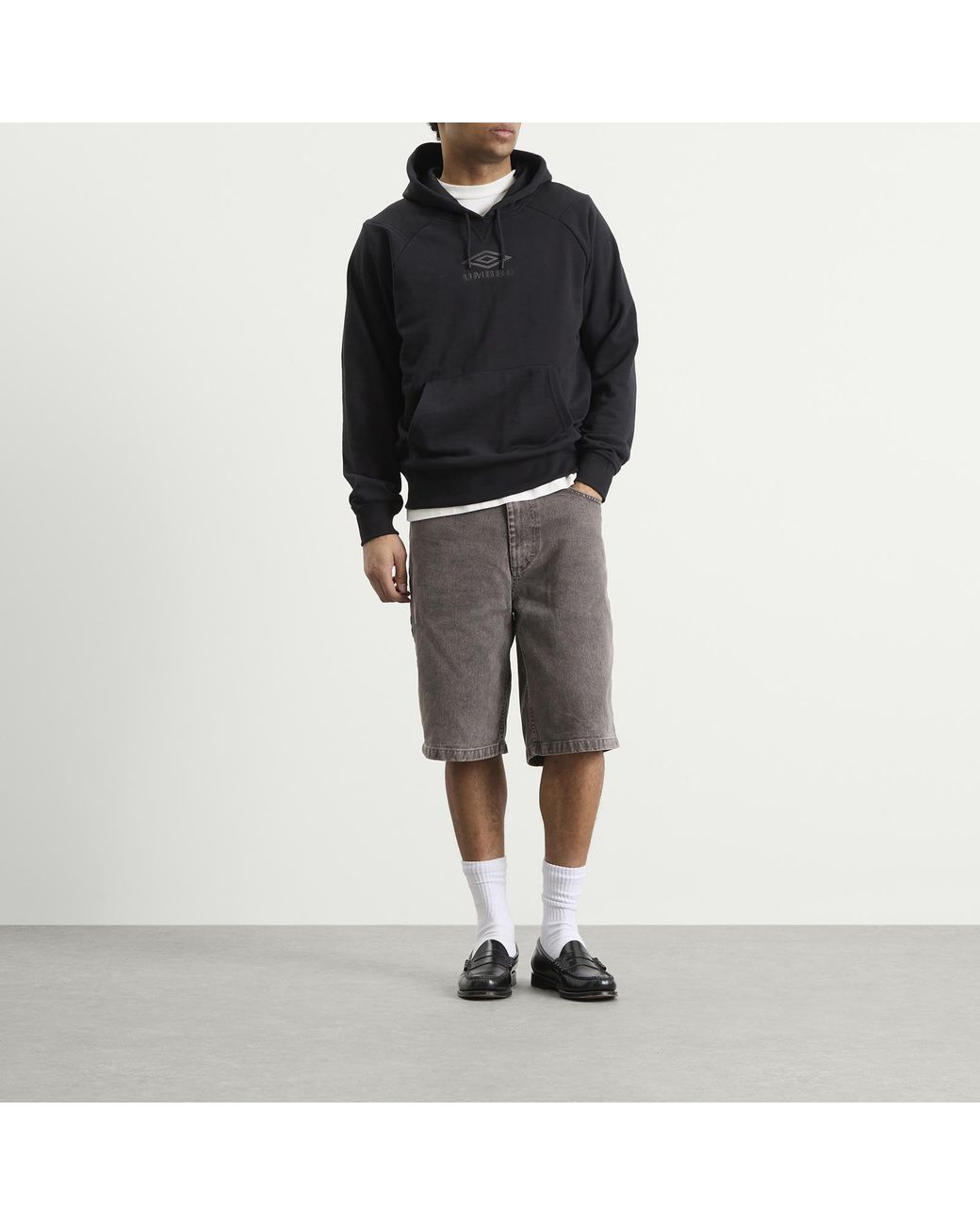 Umbro Black Iconic Hoodie for men