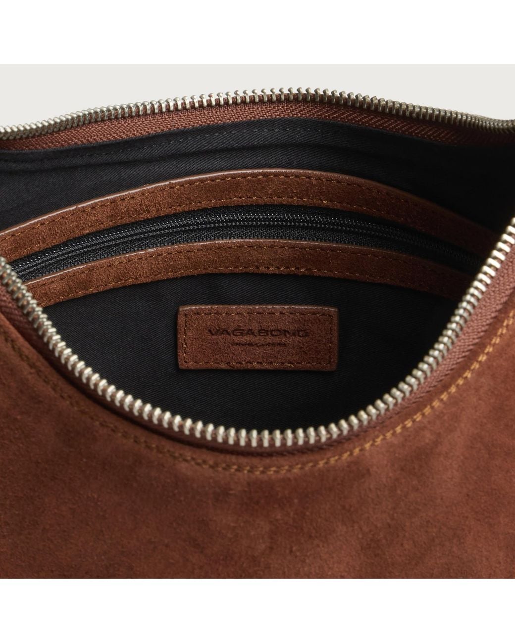 Vagabond Brown Bari Suede Bag
