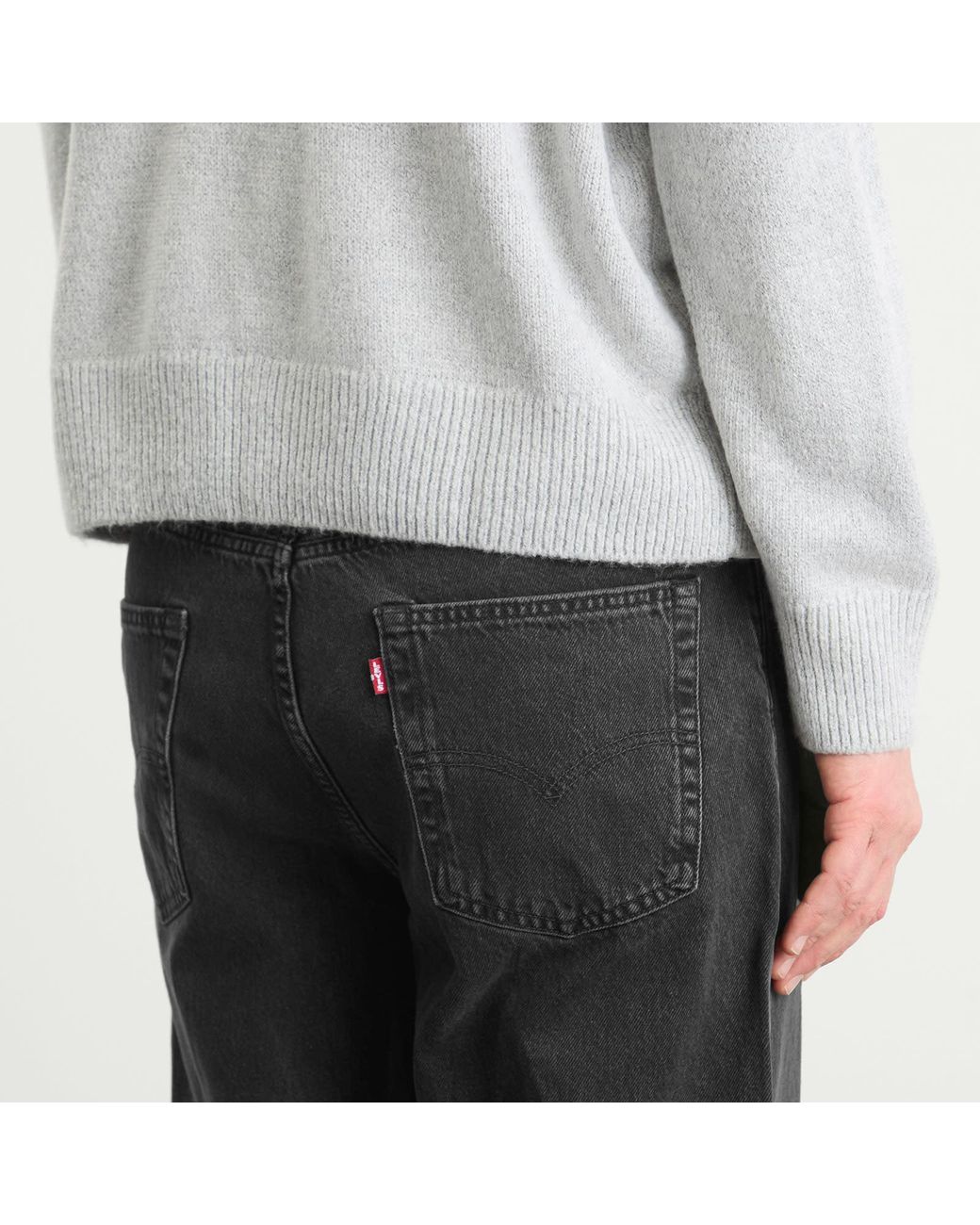 Levi's Gray 578 Baggy Jeans for men