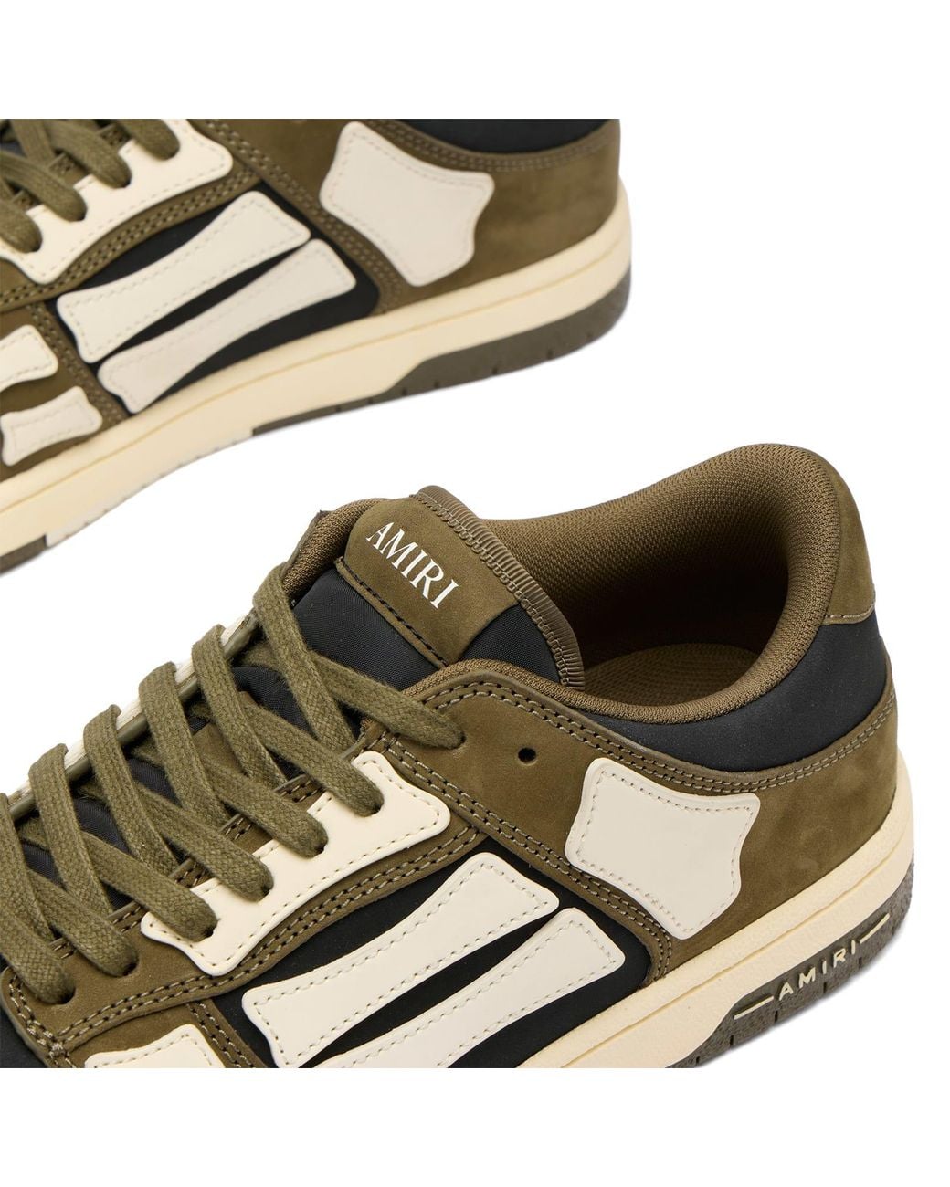 Amiri Brown Skel Low Top Sneaker for men