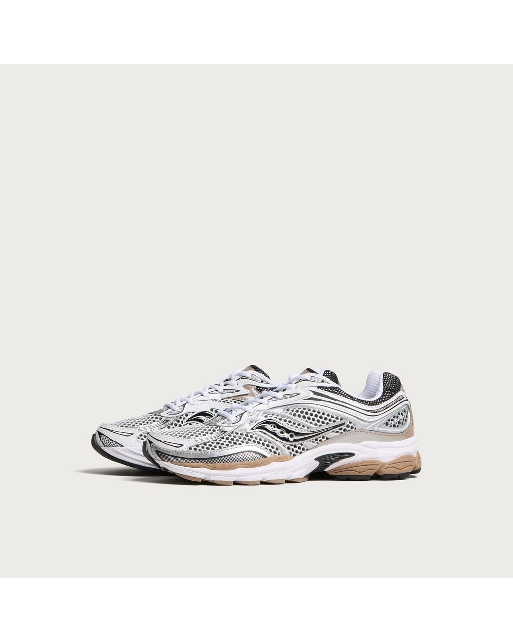 Saucony White Progrid Omni 9 Og Sneaker