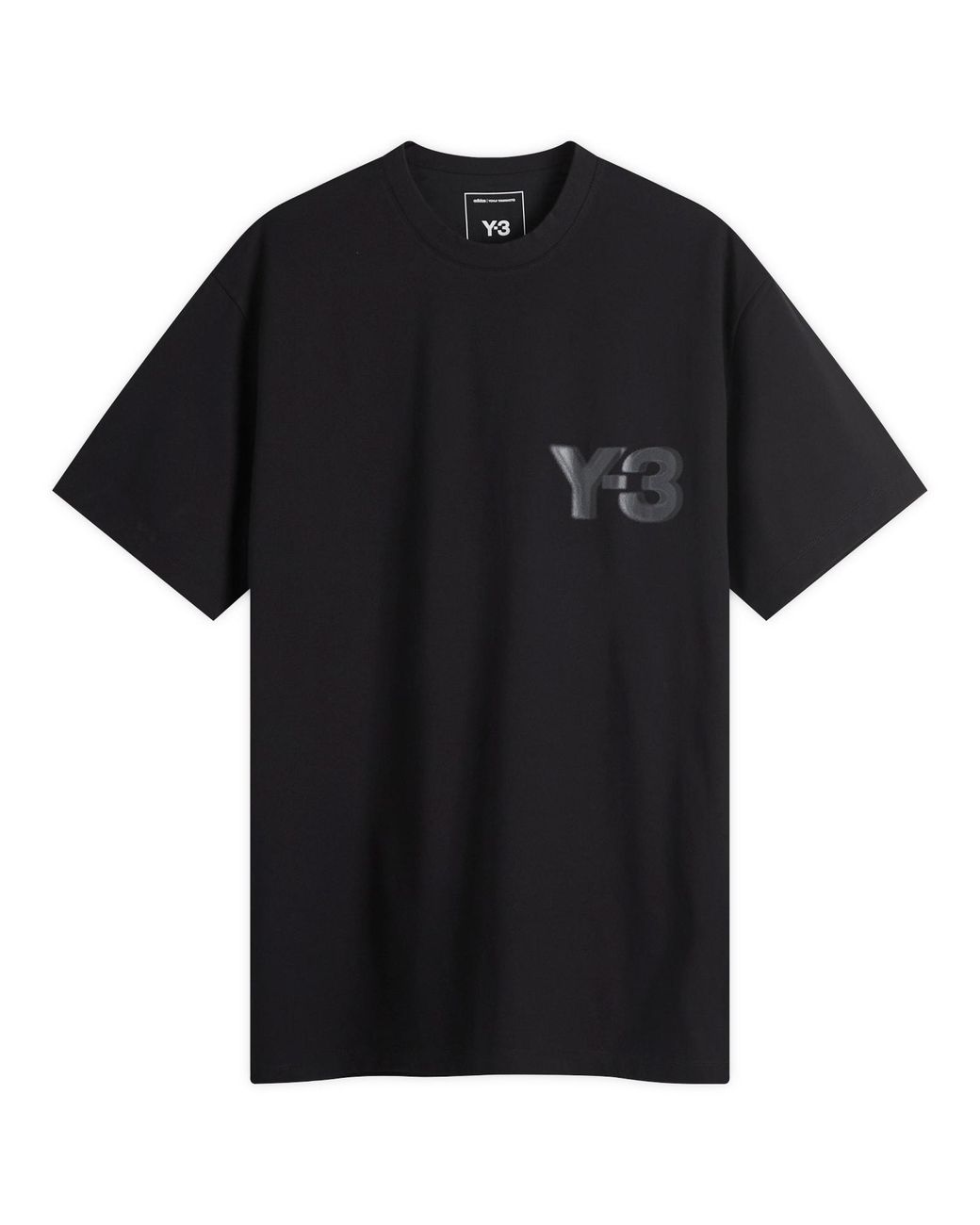 【送料&関税込】Y-3 Reflective Logo T-shirt y-3-Black-Reflective-Logo-T-