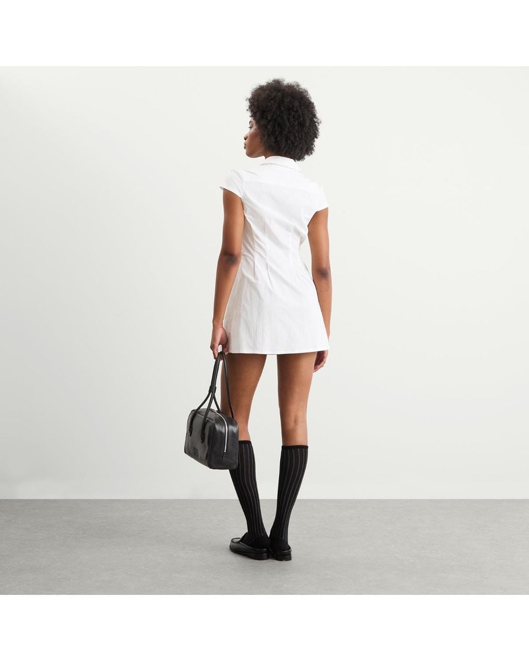 Peachy Den White Missy Dress
