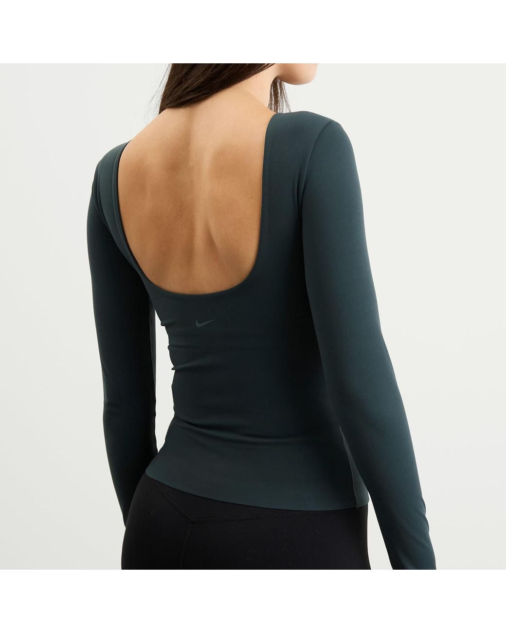Nike Green Zenvy Long Sleeve T-Shirt