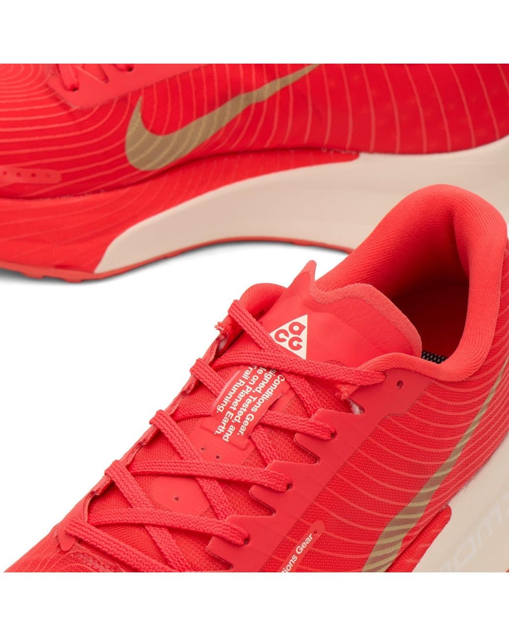 Nike Red Acg Ultrafly 2 Sneaker for men