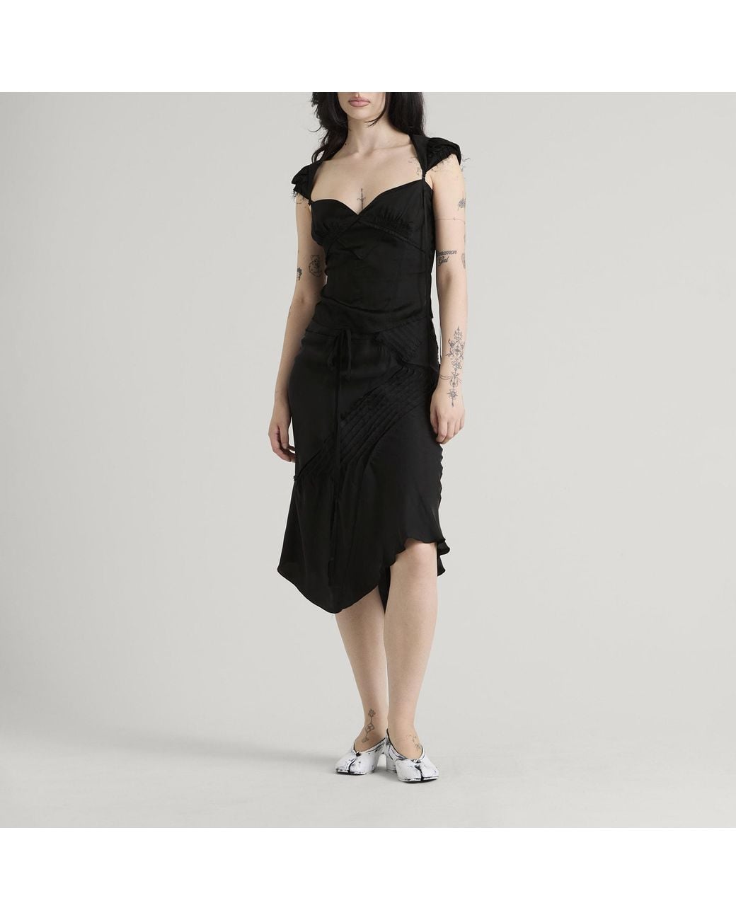 KNWLS Black Elisir Skirt