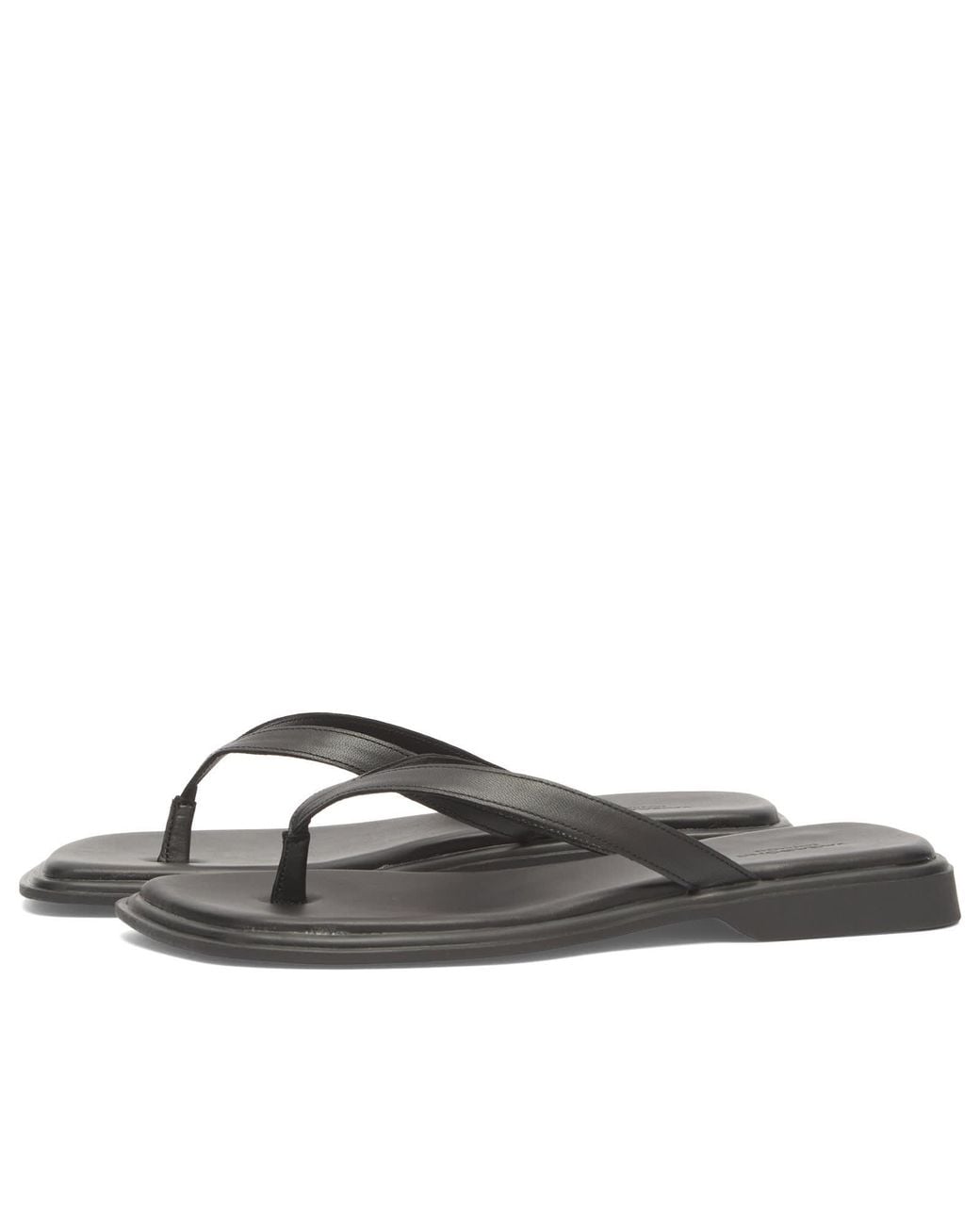 Vagabond Brown Izzy Leather Flip Flops