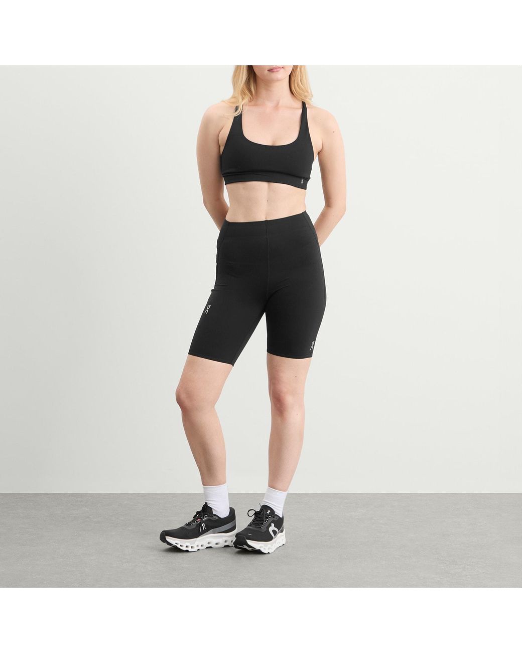 On Shoes Black Train Tights 1/2