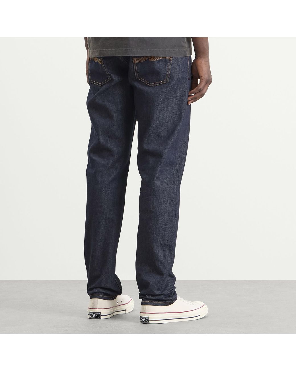 Nudie Jeans Blue Steady Eddie Ii Tapered Jeans for men