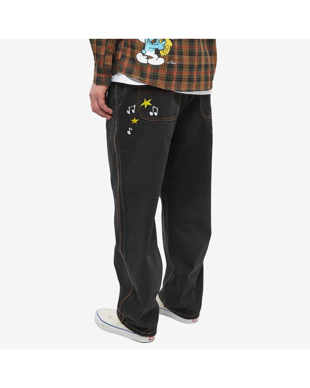 Butter Goods X The Smurfs Harmony Denim Pant in Gray for Men