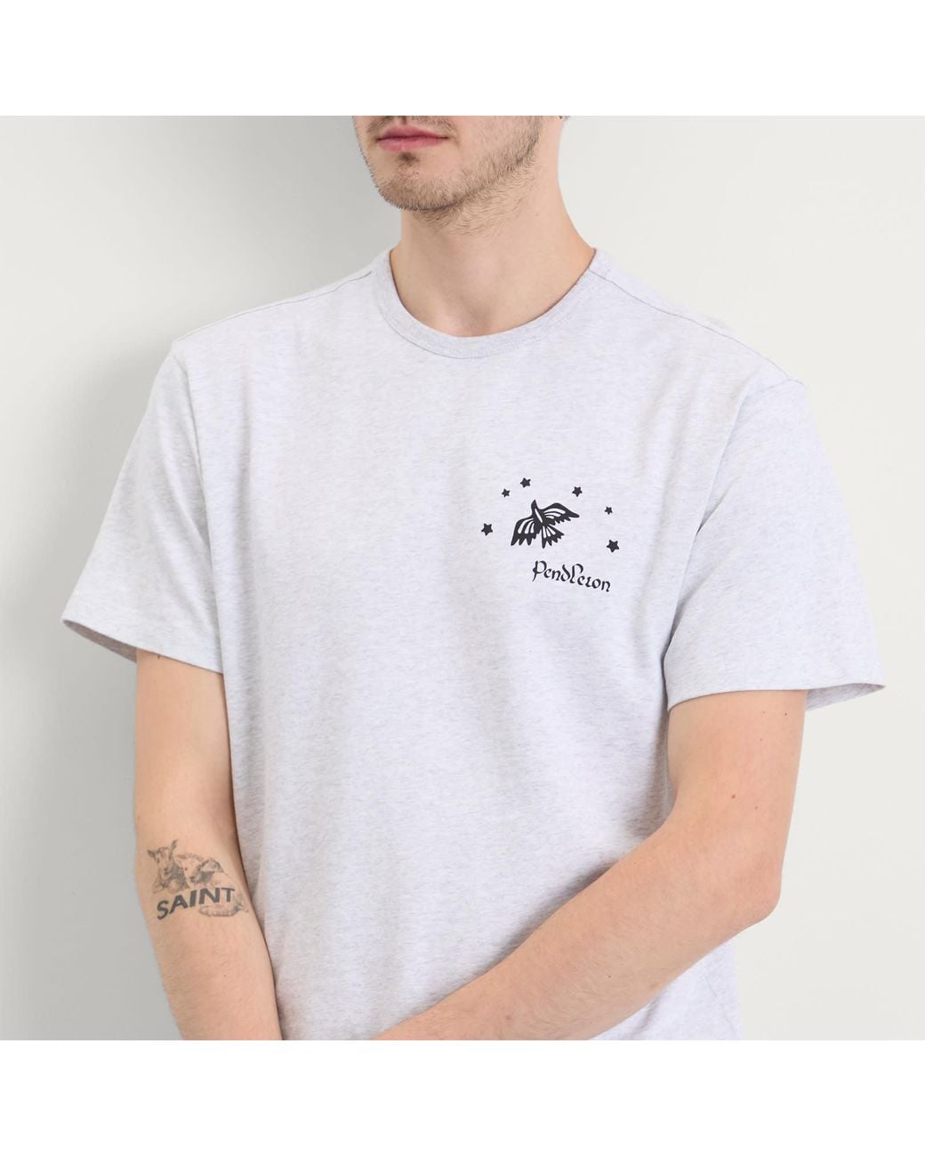 Pendleton White Star Bird T-Shirt for men