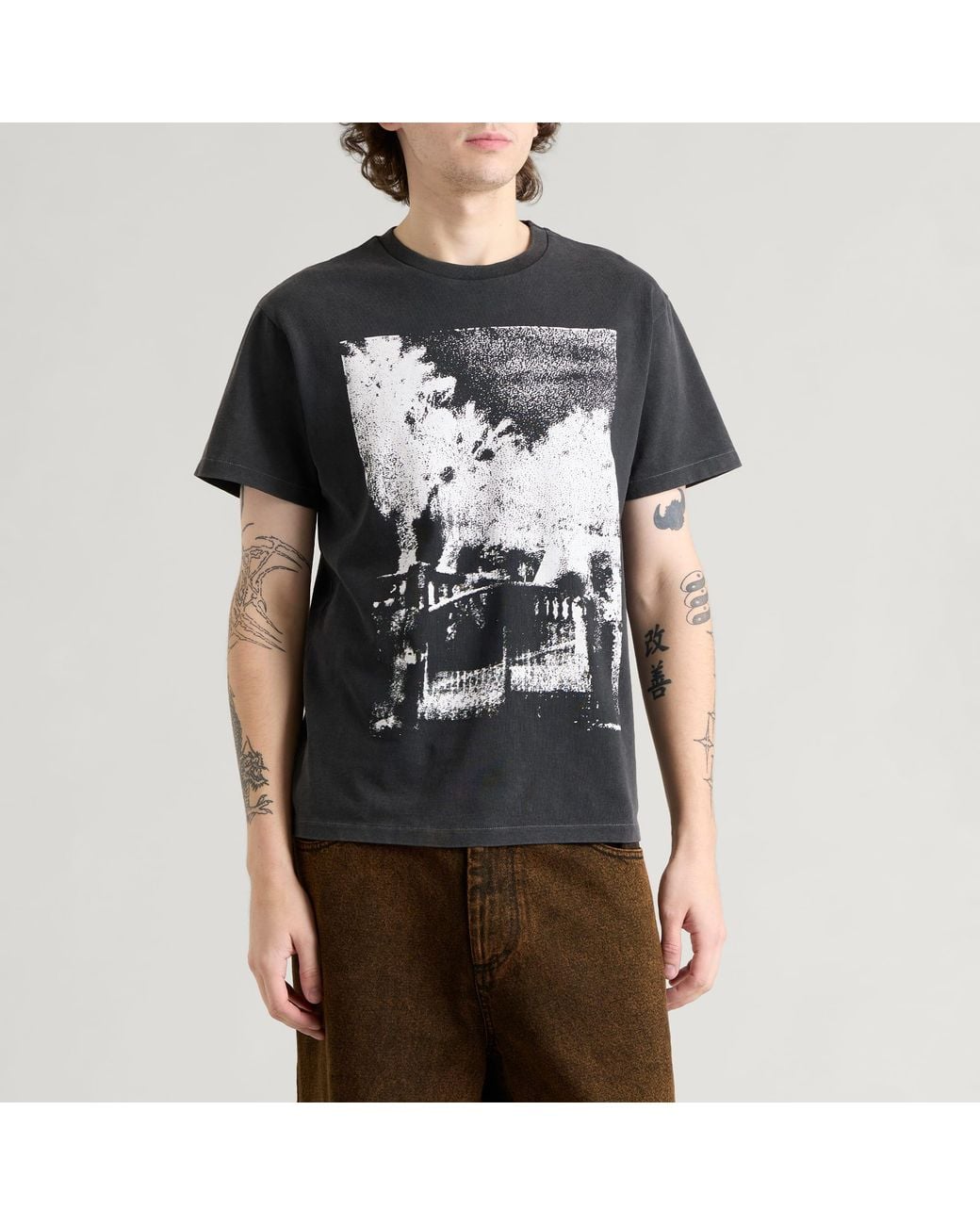 POLAR SKATE Black X Ebou Sanyang Badalona Band T-Shirt for men