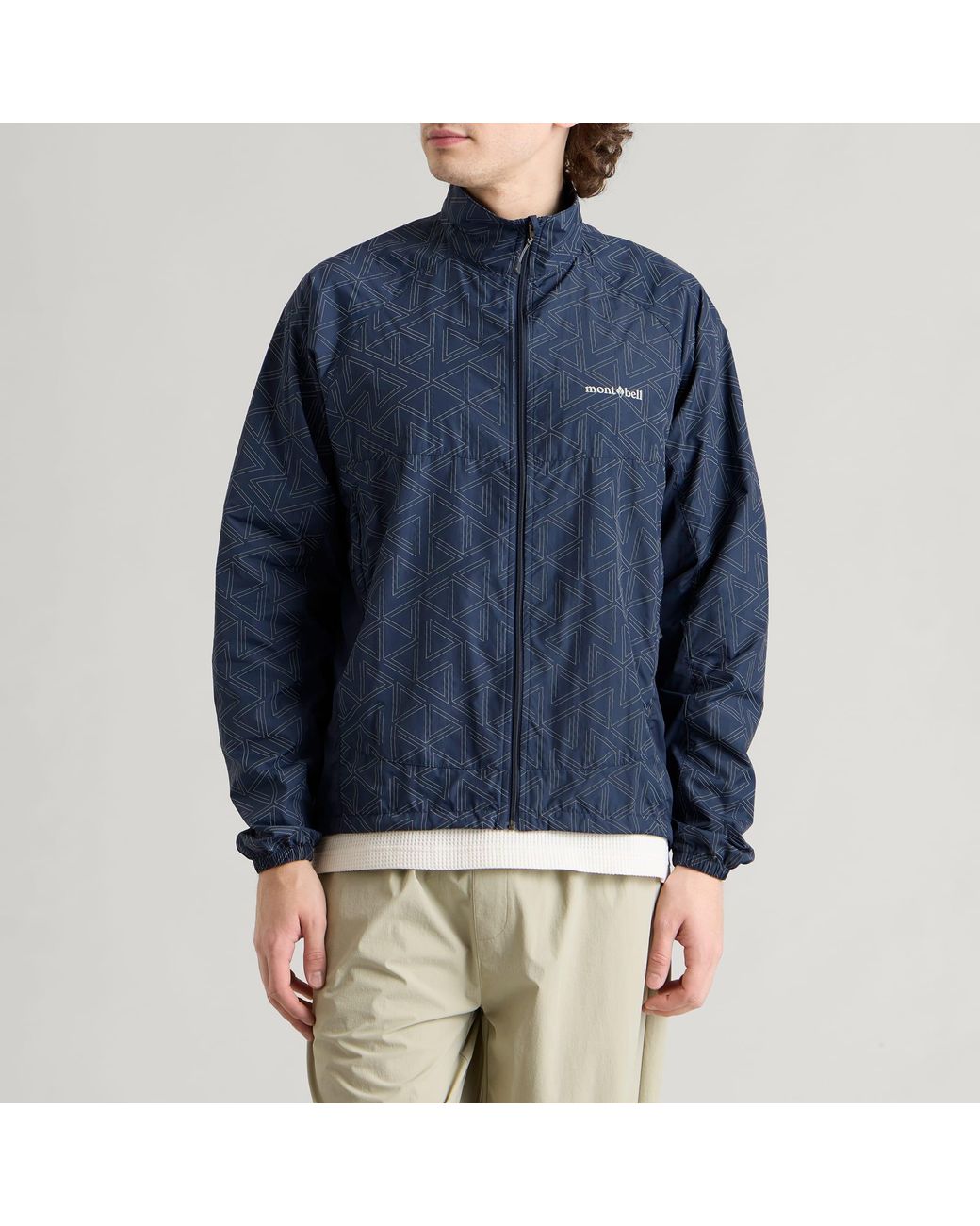 Montbell Blue Reflect Wind Jacket for men