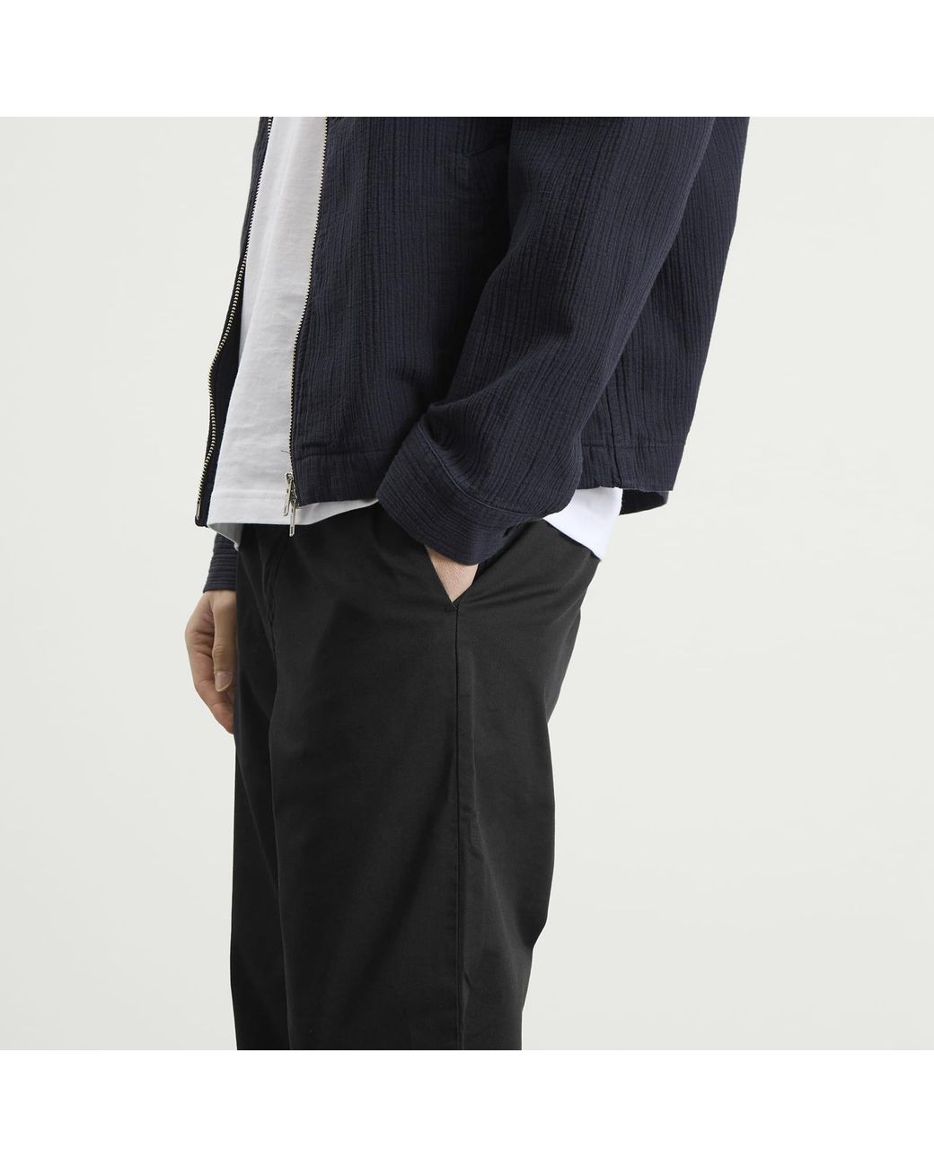 Norse Projects Black Standard Chinos for men