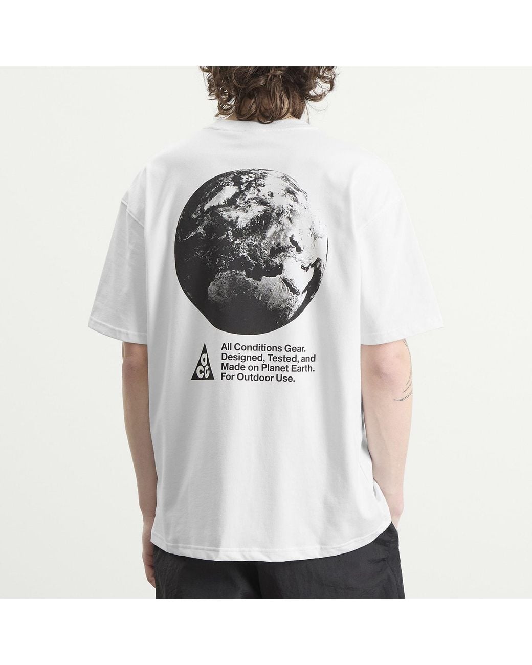 Nike White Acg Camp T-Shirt for men
