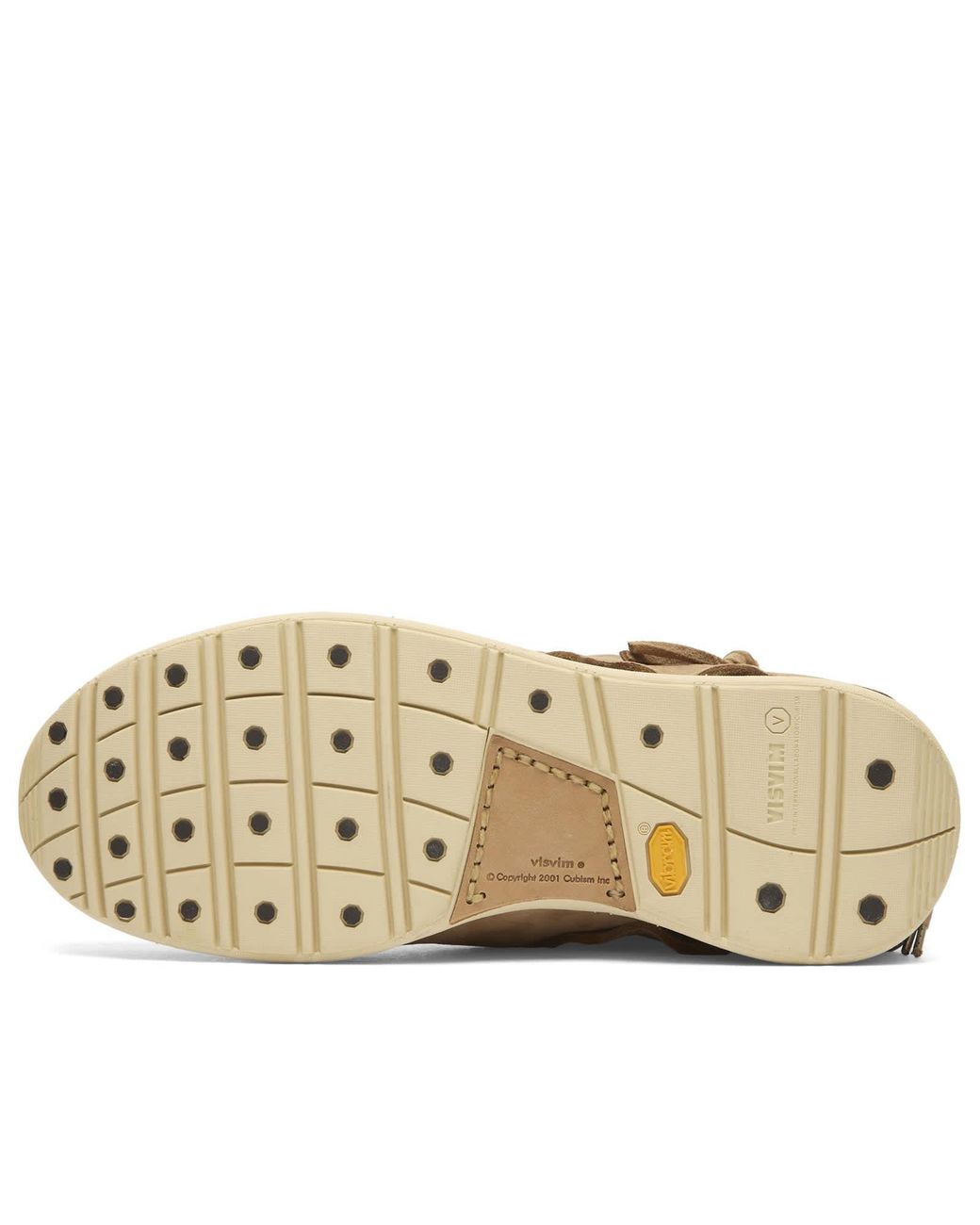 Visvim Brown Fbt Lhamo Folk Boot for men