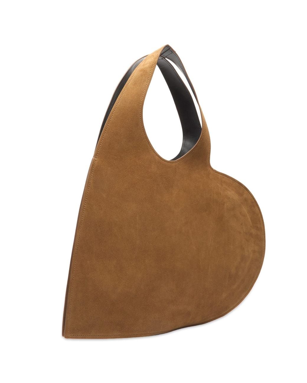 Coperni Brown Double Heart Tote