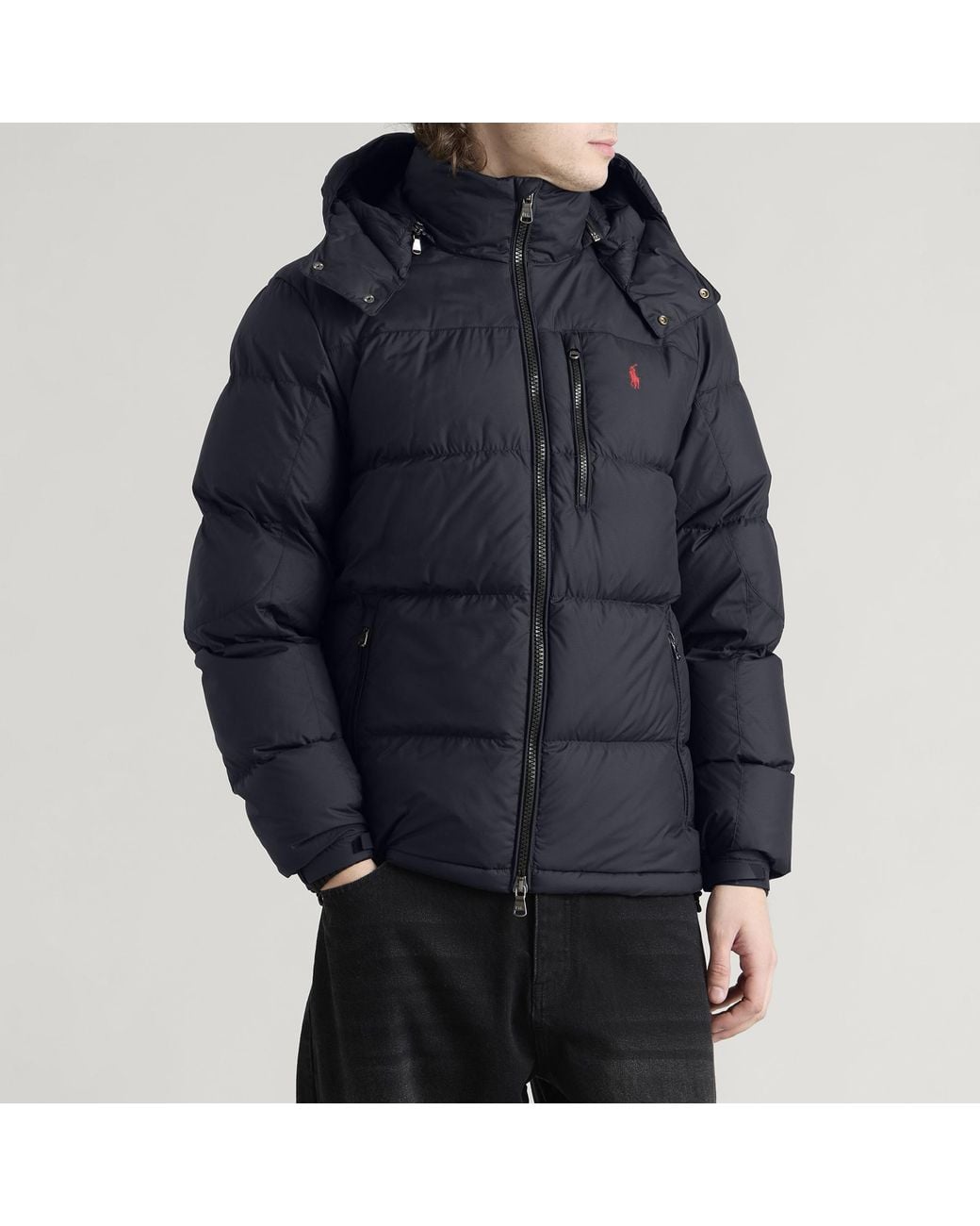 Polo Ralph Lauren Blue Insulated Bomber Jacket for men