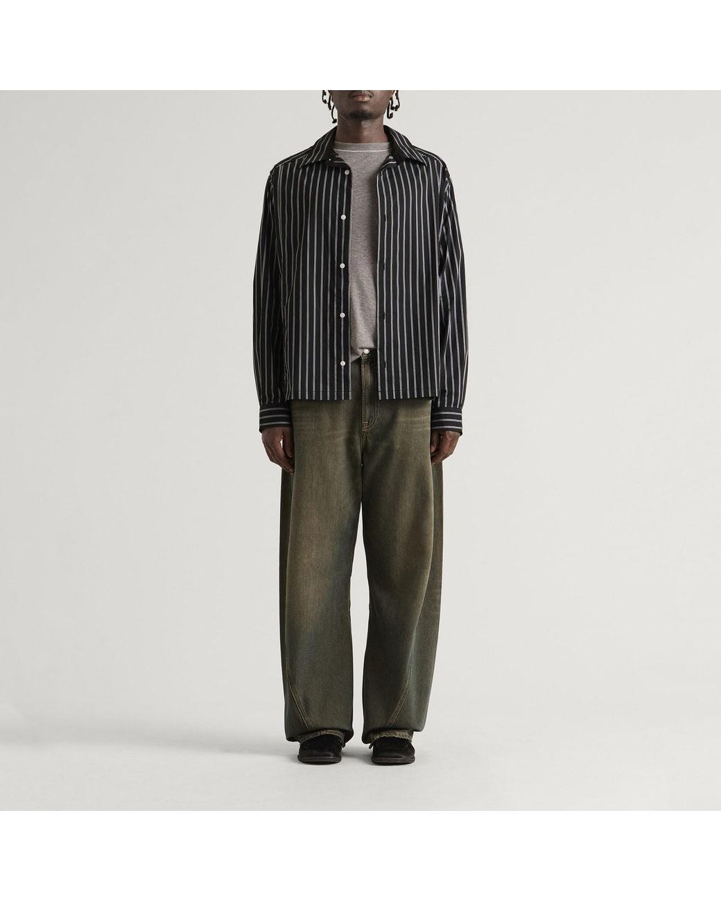 Samsøe & Samsøe Black End. X Saarch Kx Shirt for men