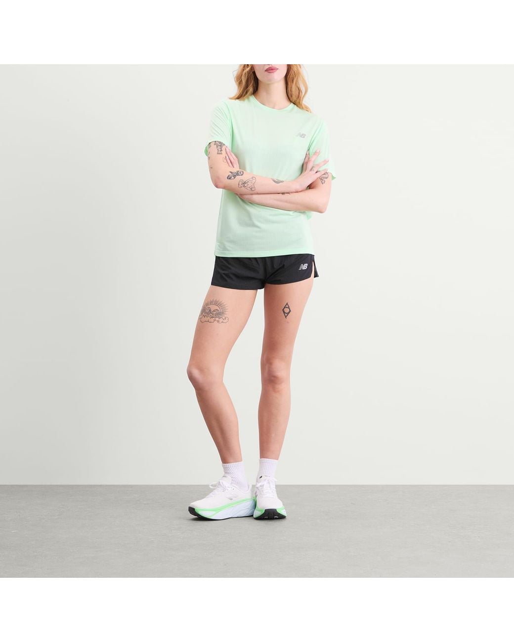 New Balance Black Rc Ultra Light Split Short 3"