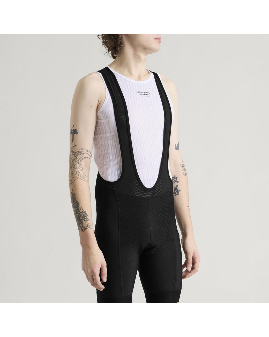 Pas Normal Studios Black Essential Bibs for men