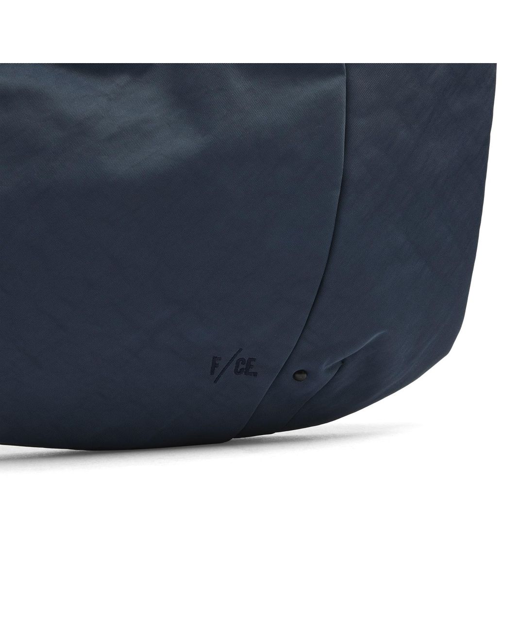 F/CE Blue Textured Twill Pouch