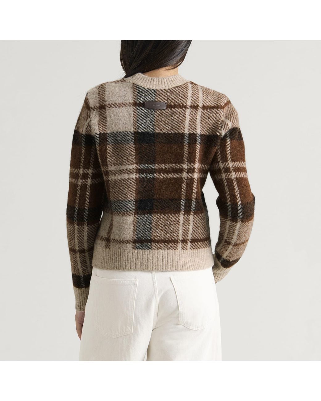 Barbour Brown Glendyn Knitted Jumper