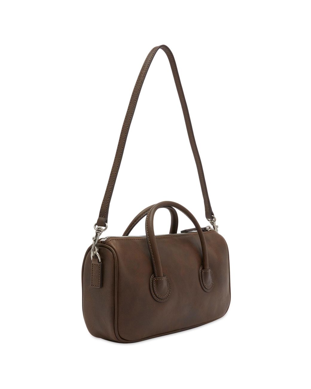 ☆MARGE SHERWOOD☆ ZIPPER SMALLcocoa corduroy suede Marge Sherwood Zipper Small Bag in Brown | Lyst