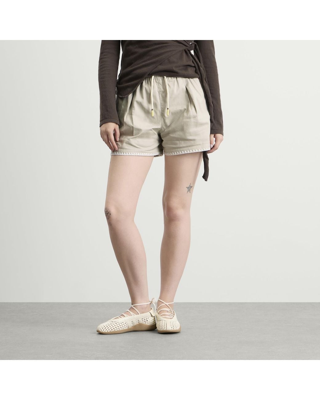 Adidas Natural Wide Shorts