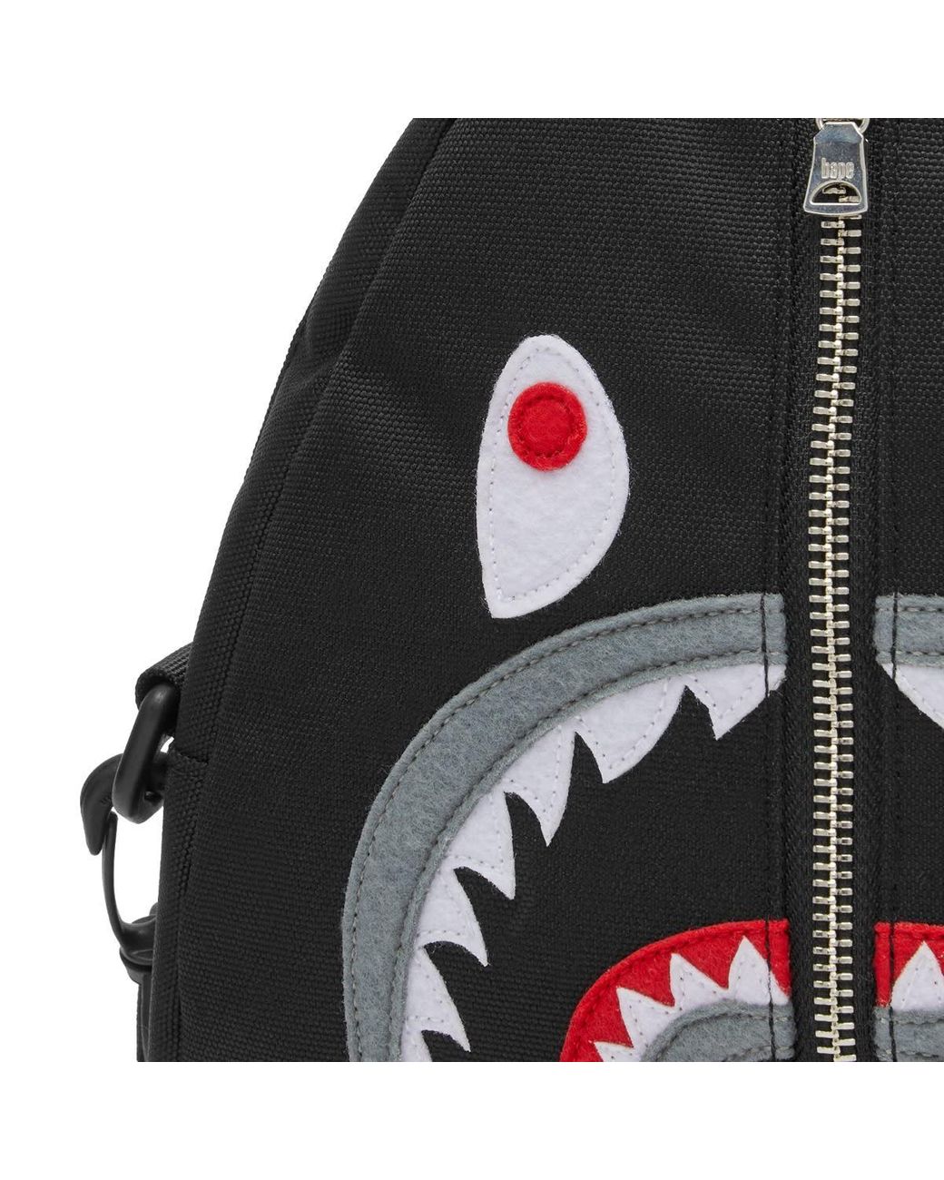 A Bathing Ape Shark Shoulder Bag in Black | Lyst UK 