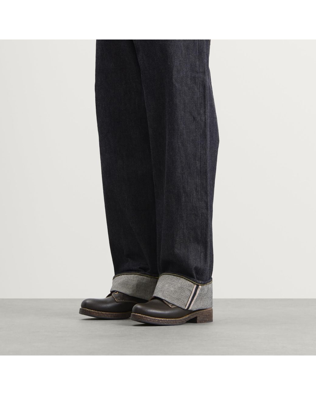 Visvim Black Virgil Folk Boots for men