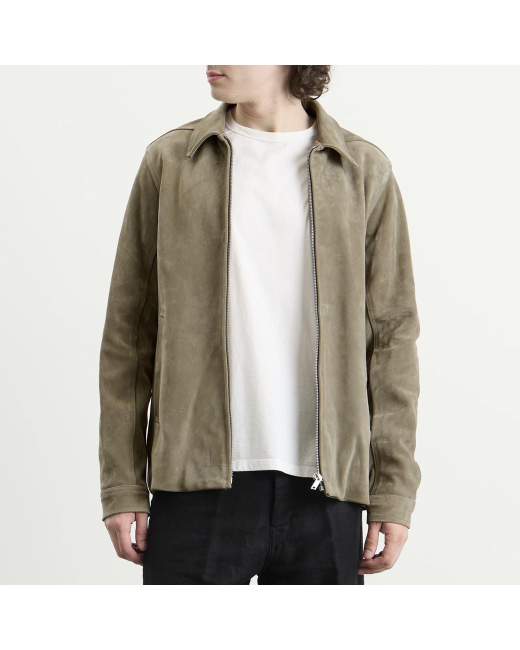 Rick Owens Brad Jacket in Green for Men | Lyst