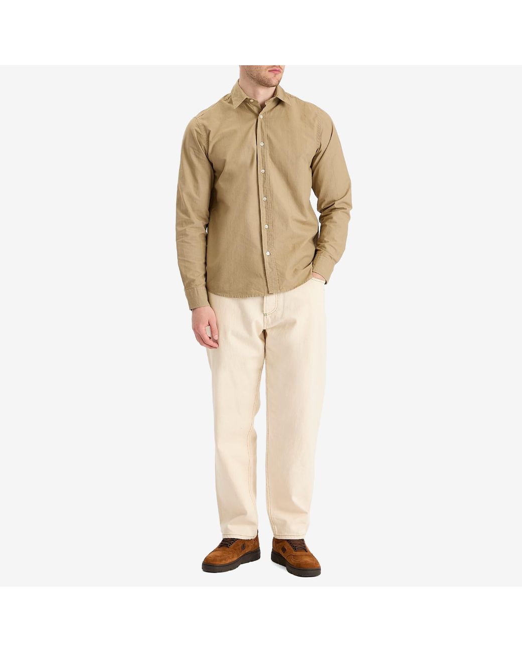Forét Natural Jupiter Jumbo Ripstop Shirt for men