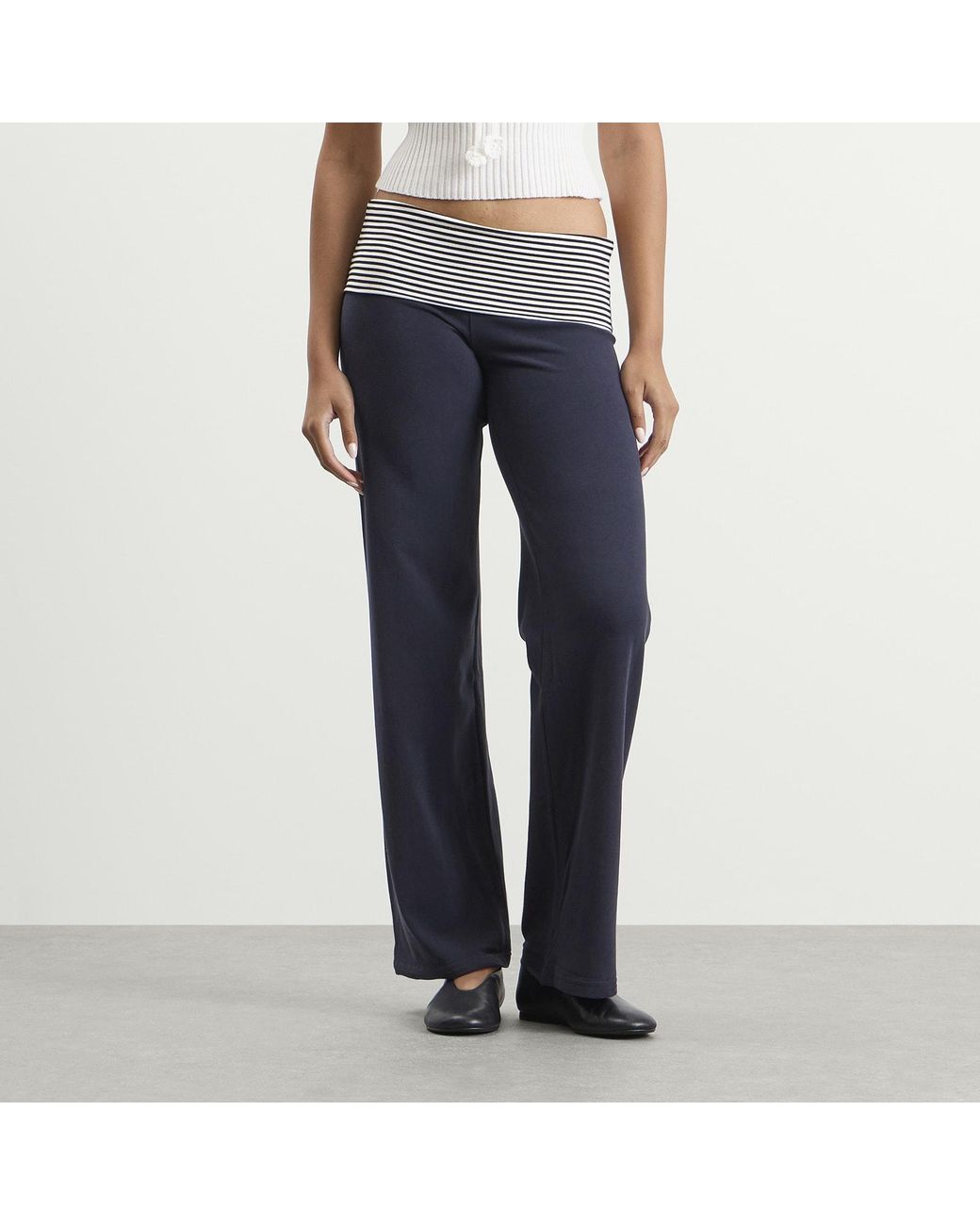 Many Many Clothes Blue The Uma Trousers