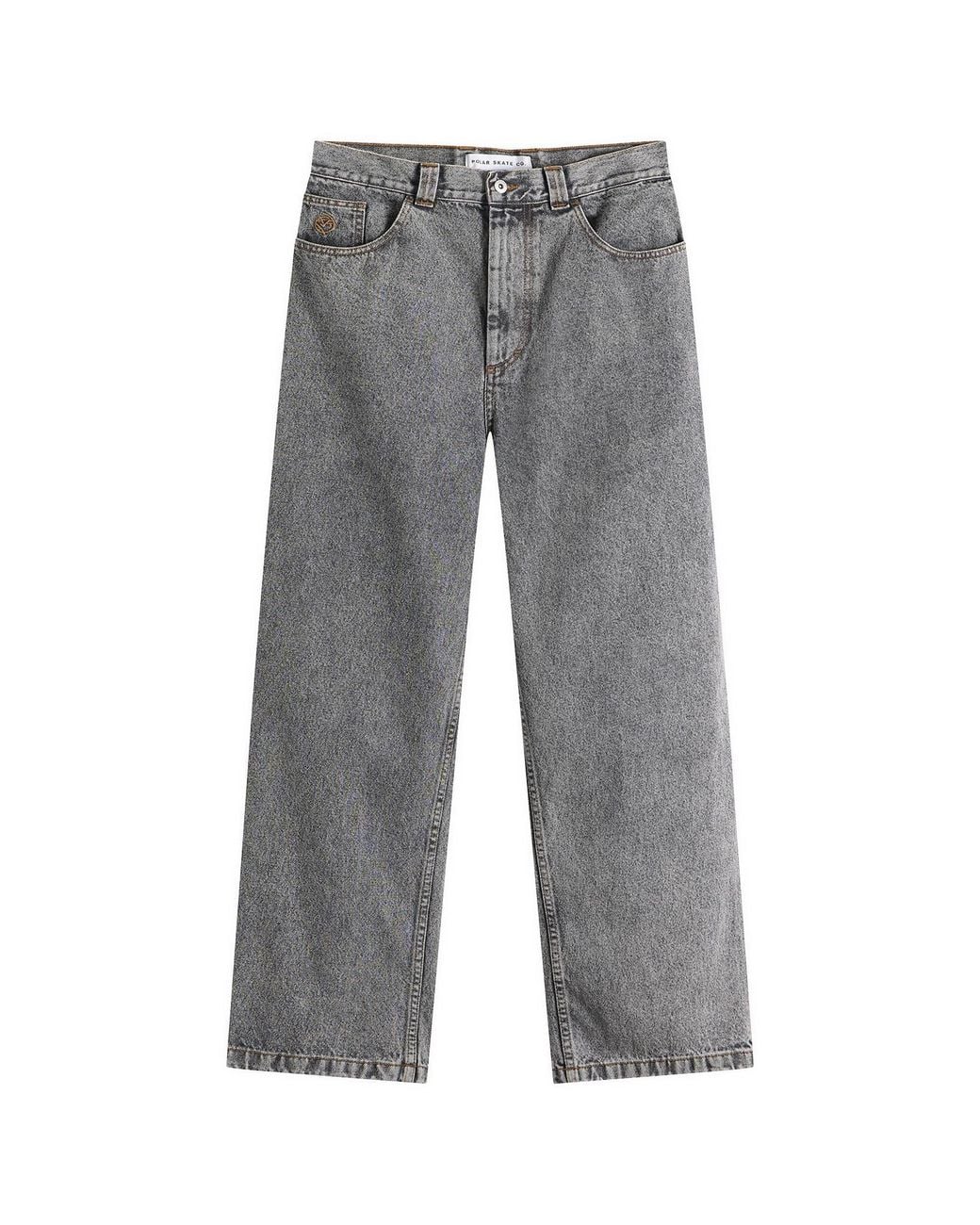 POLAR SKATE Gray Big Boy Jeans for men