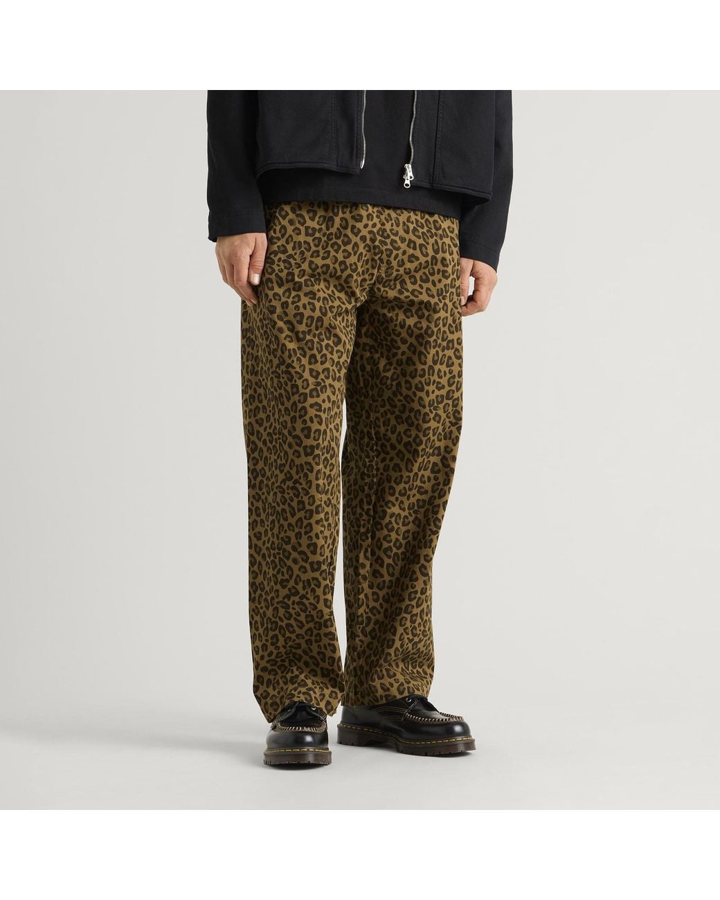 Service Works Green Patterned Easy Chef Pants for men